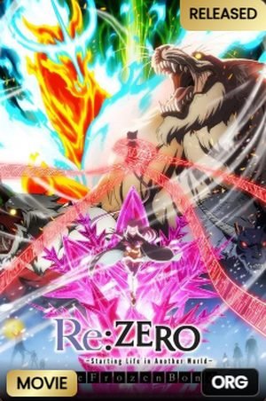 Re:ZERO – The Frozen Bond Hindi (ORG) dubbed poster