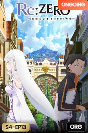 Re:ZERO – Starting Life in Another World Hindi (ORG) dubbed poster